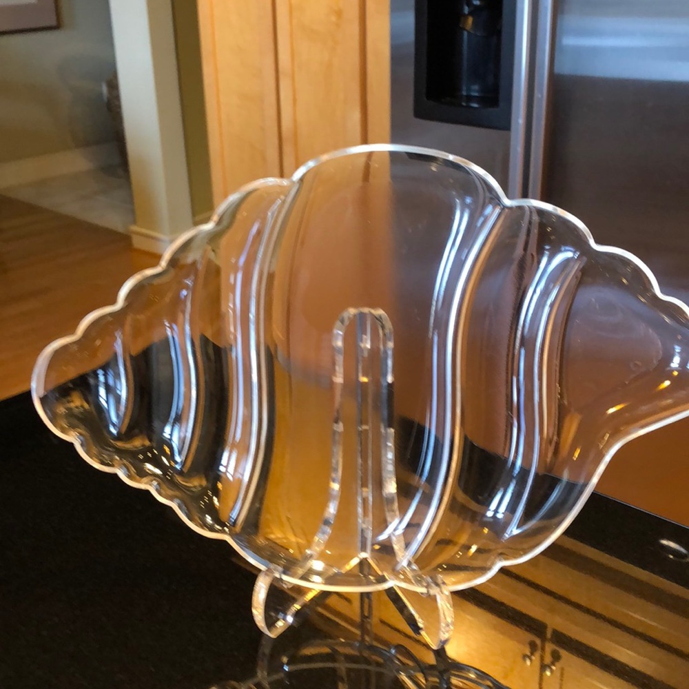 Shell Acrylic Serving Tray